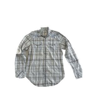 Guess‎ 2007 Western Shirt Snap Front Embroidery Shoulders Size Small